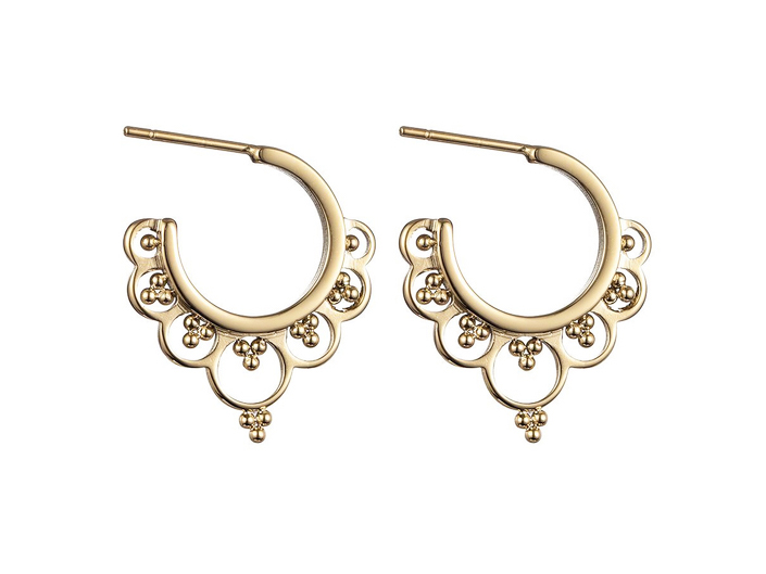 Blanca earrings gold