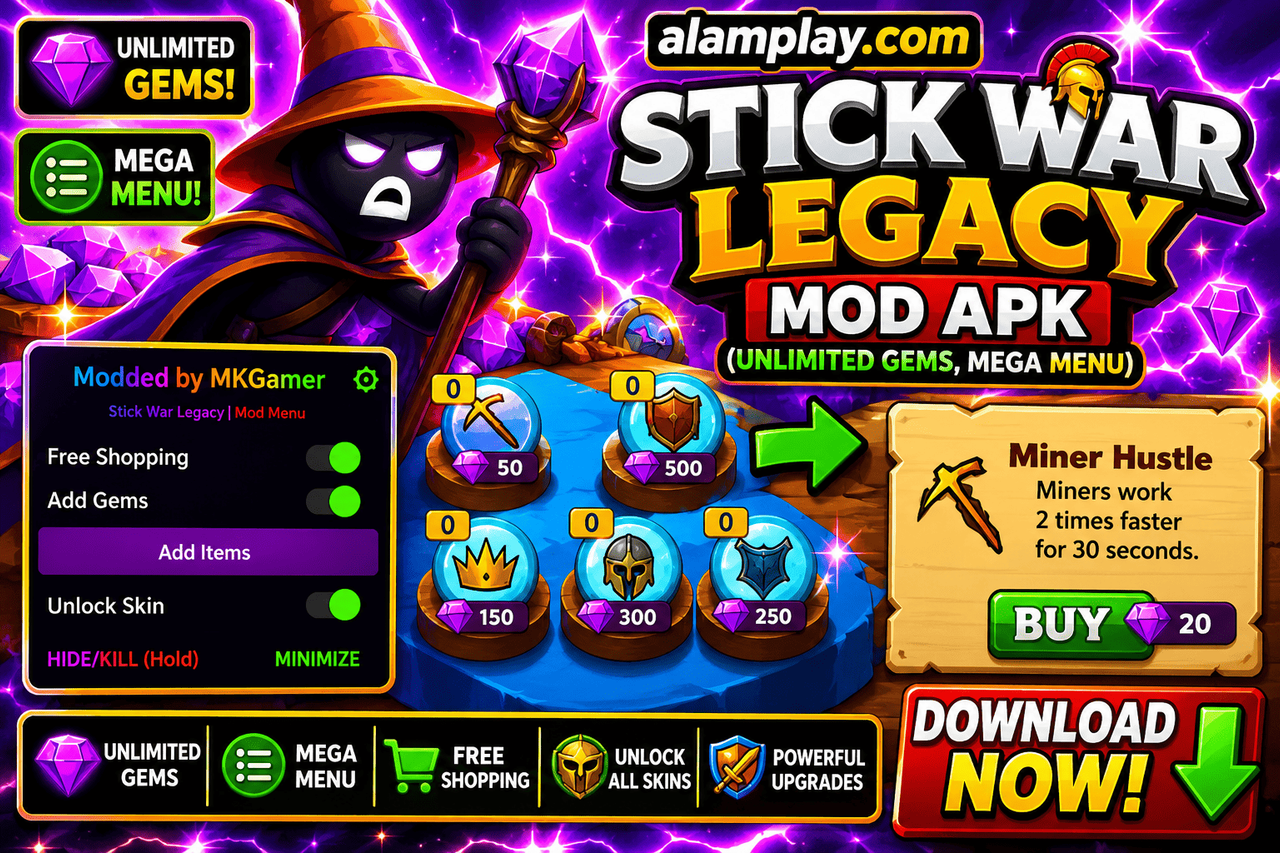 Stick War Legacy Mod Menu screenshot 3 — gameplay