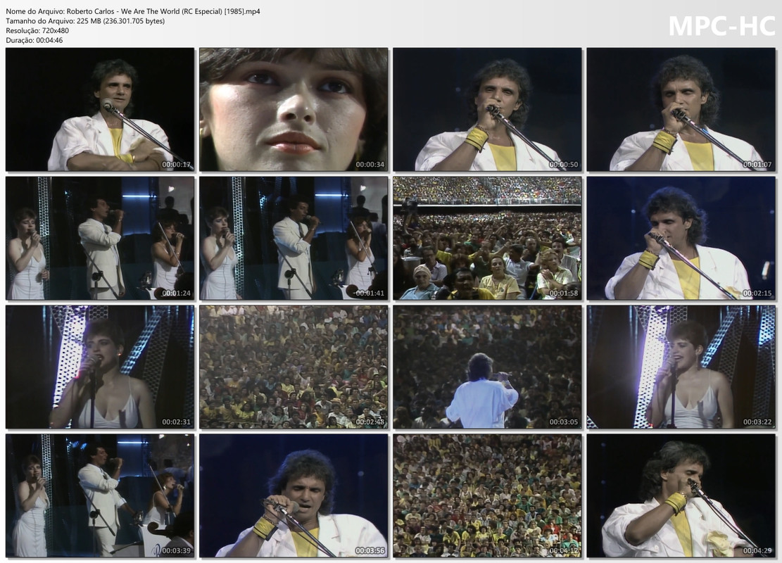 Roberto Carlos - We Are The World (RC Especial) (Clean) [1985]