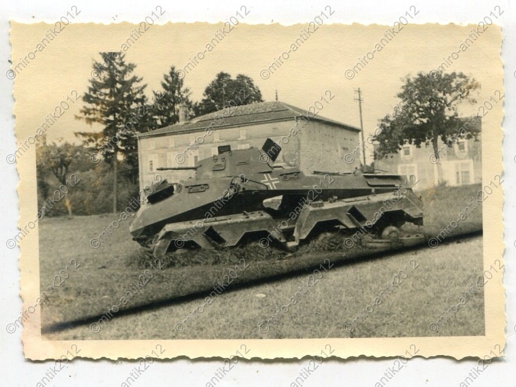 Foto, Wehrmacht, Sdkfz, 8-Rad Panzerspähwagen, N