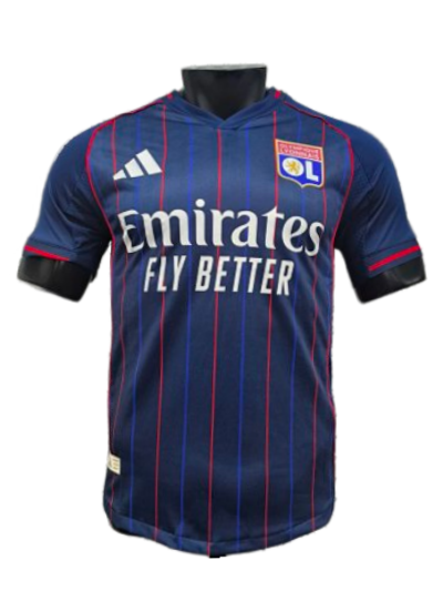 2526 Season Lyon away player version jersey