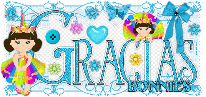Gracias Pequeñas Unicornio bonnies