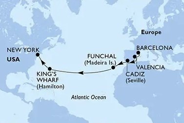 Minidiario de Bitácora IX. Trasatlántico a bordo del MSC Seascape - Blogs de Atlántico - Introducción (1)