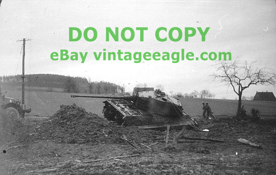Wehrmacht US erbeuteter Königstiger Tiger Panzer