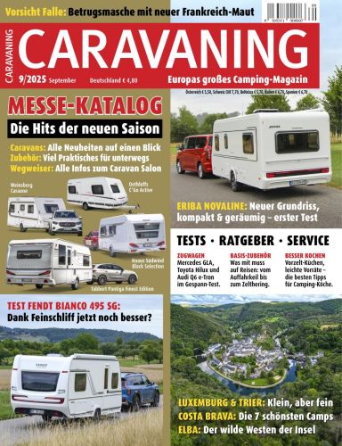 Caravaning Magazin No 09 September 2025
Caravaning Magazin No 09 September 2025