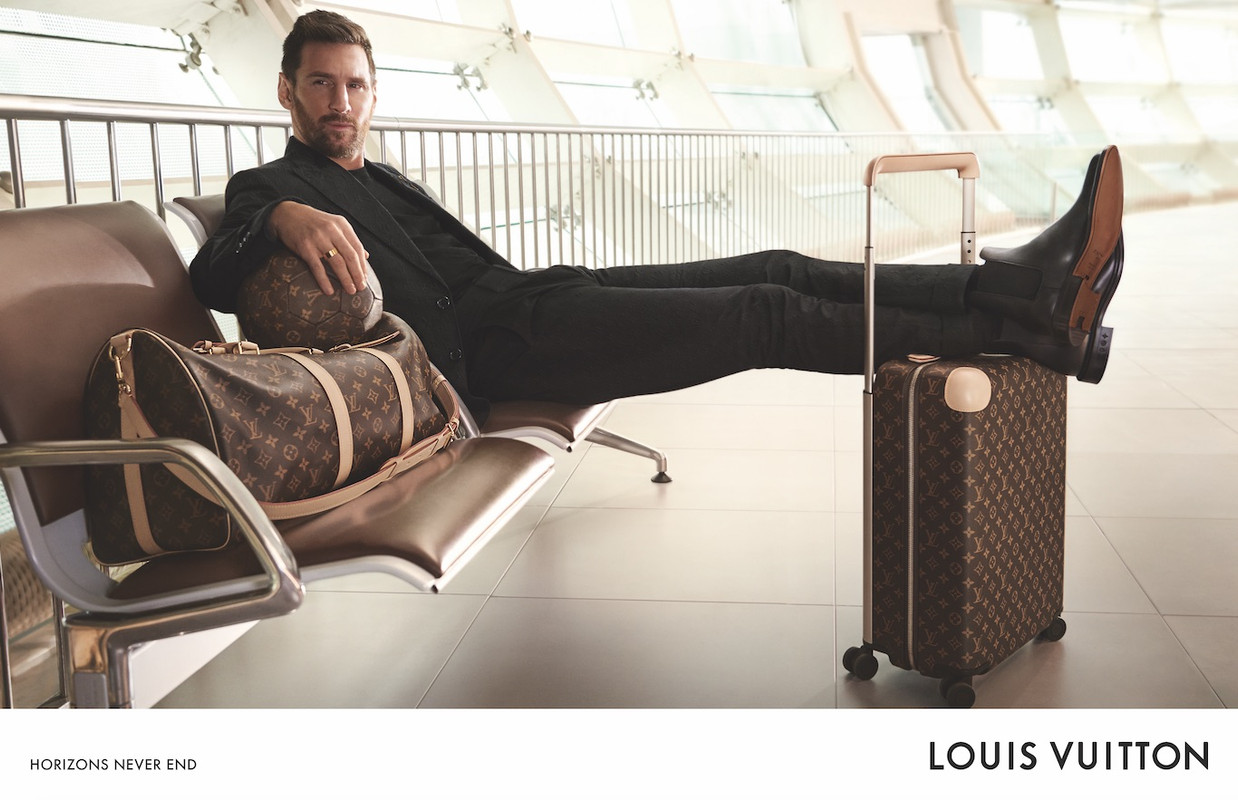 Louis Vuitton, Lionel Messi è il volto della campagna Travel 