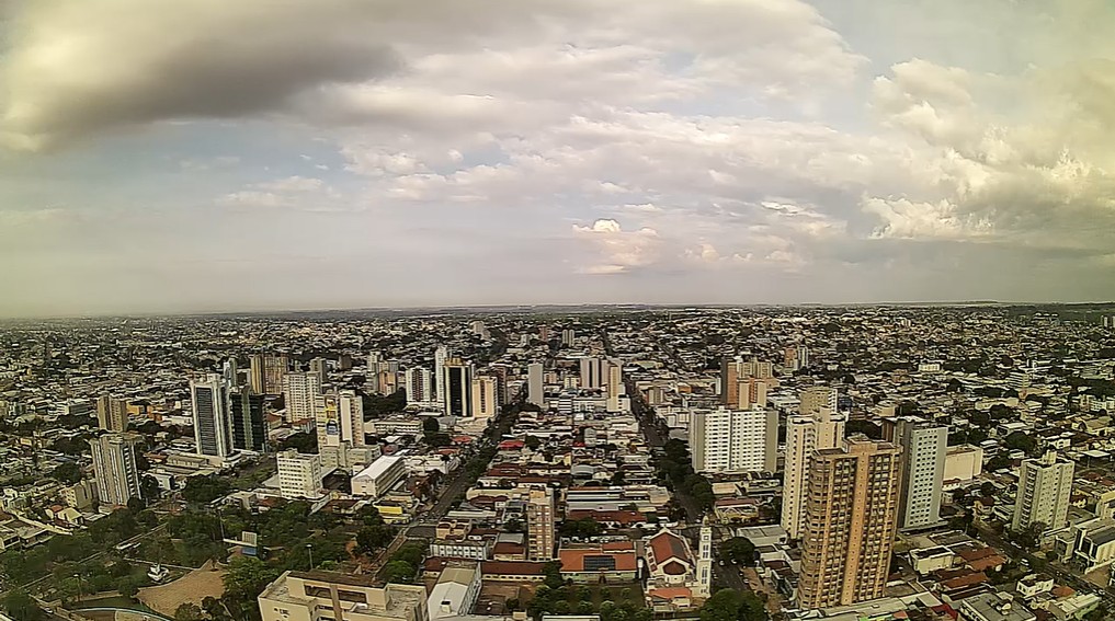 Campo Grande nesta manhã de terça-feira