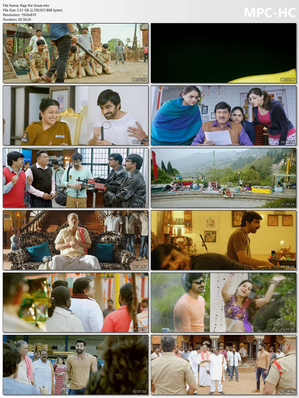 Raja The Great 2025 Hindi Dubbed Movie