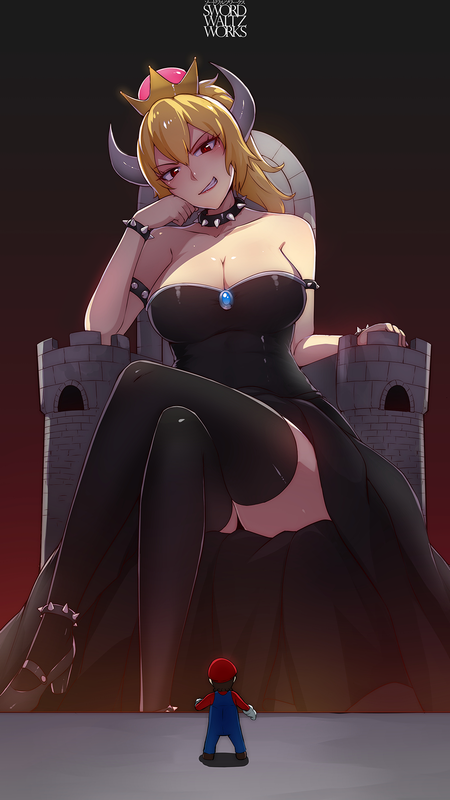 Bowsette Giantess