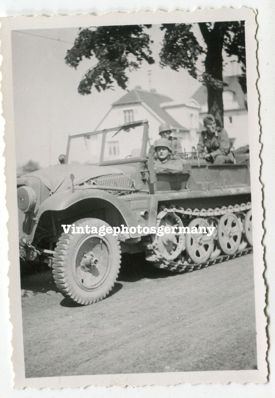 Foto deutsche Halbkette Schützenpanzerwagen SdKfz Panzer