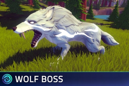 Unity Asset - Stylized Wolf Boss - RPG Forest Animal v1.0