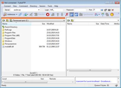 TurboFTP Lite 6.80 Build 1116 Multilingual