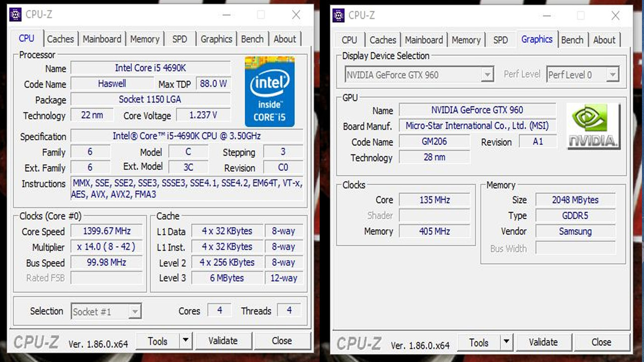 PC specs