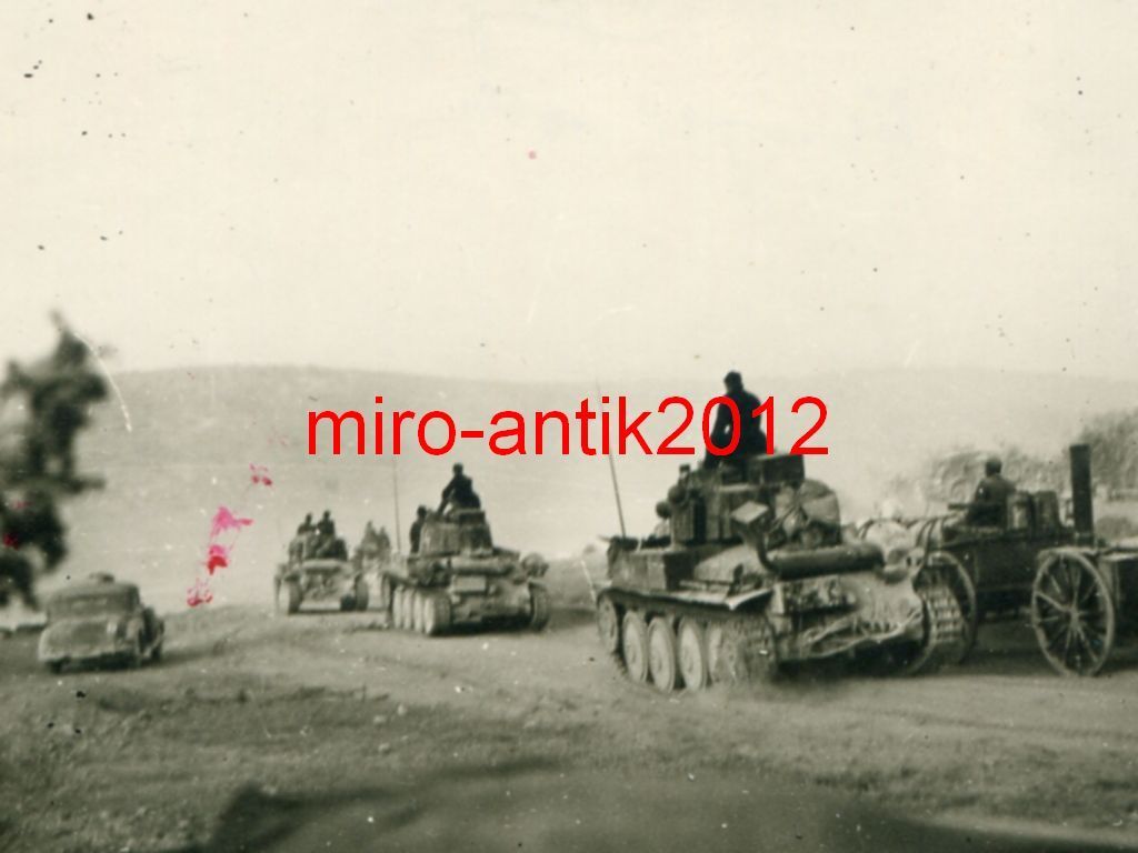 Foto, Wehrmacht, Panzer, Panzerkampfwagen 38 (t)