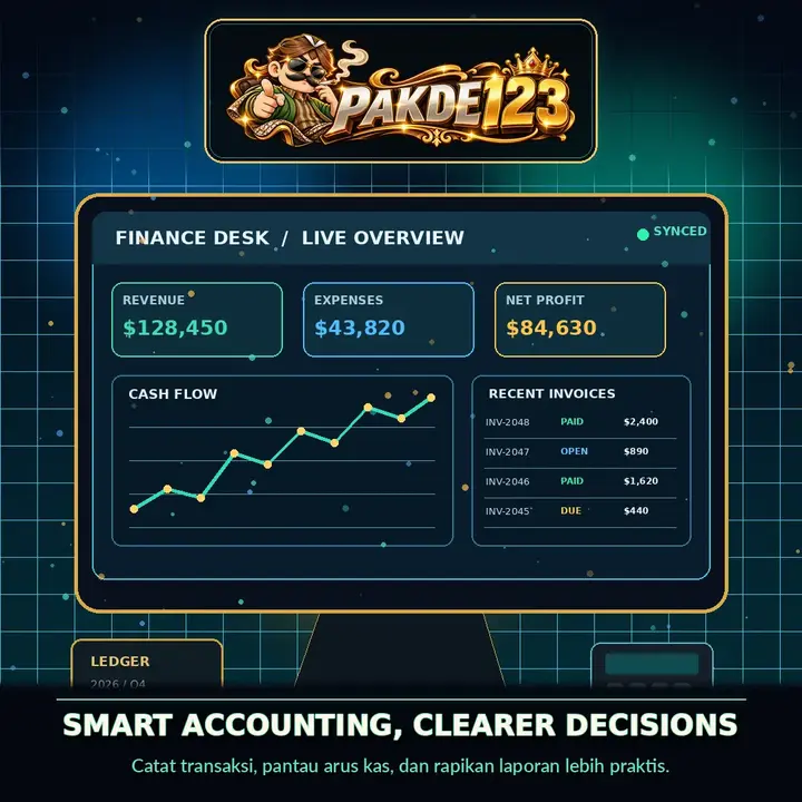 banner PAKDE123 | Software Akuntansi Praktis untuk Mengelola Keuangan Bisnis Lebih Efisien