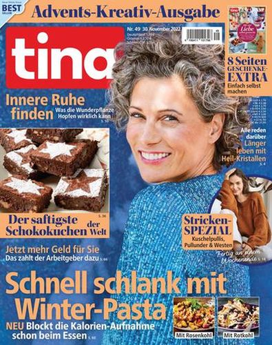 Cover: Tina Frauenzeitschrift No 49 vom 01  Dezember 2022
