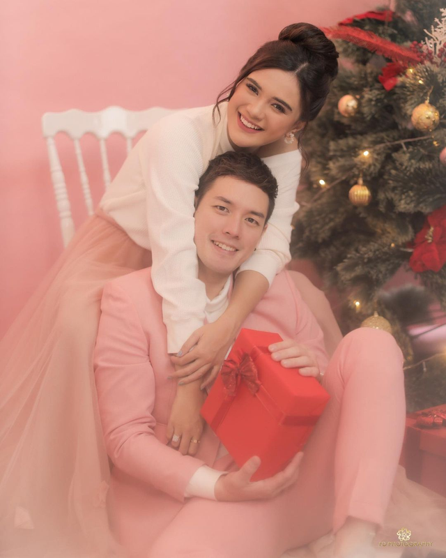 Audi Marissa dan Anthony Xie rayakan Natal bersama