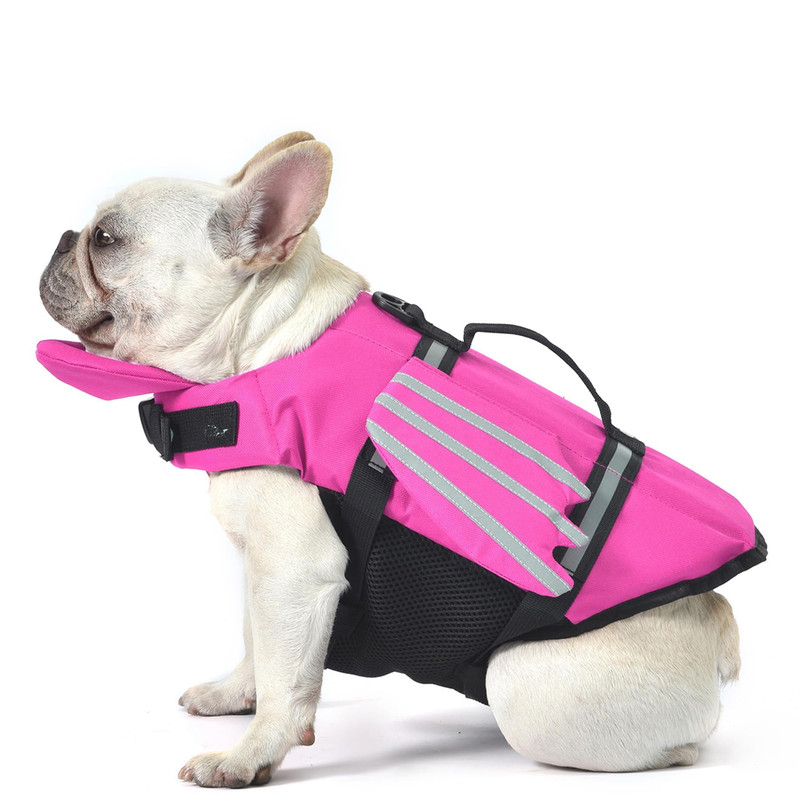 Petglad Dog Life Jacket with Chin Float Pink Medium