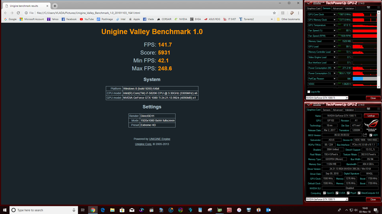 Unigine Valley (Gaming Mode)