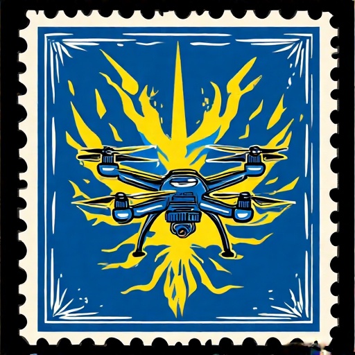 Postal-stamp-style-art-of-a-fl-53