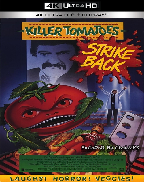 Powrót nieustraszonych zabójców pomidorów / Killer Tomatoes Strike Back! (1991) MULTI.HDR.2160p.BluRay.PCM.AC3-ChrisVPS / LEKTOR AI i NAPISY