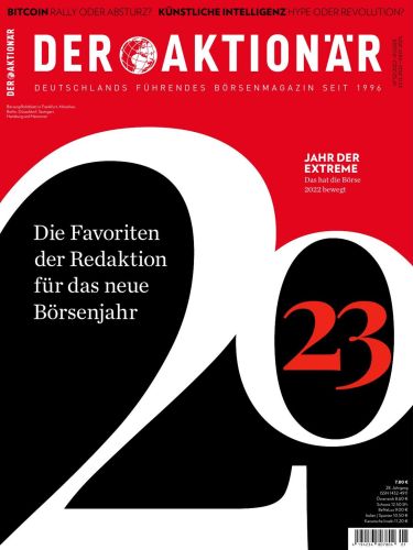 Cover: Der Aktionär Magazin Dezember-Januar No 52-01 2023