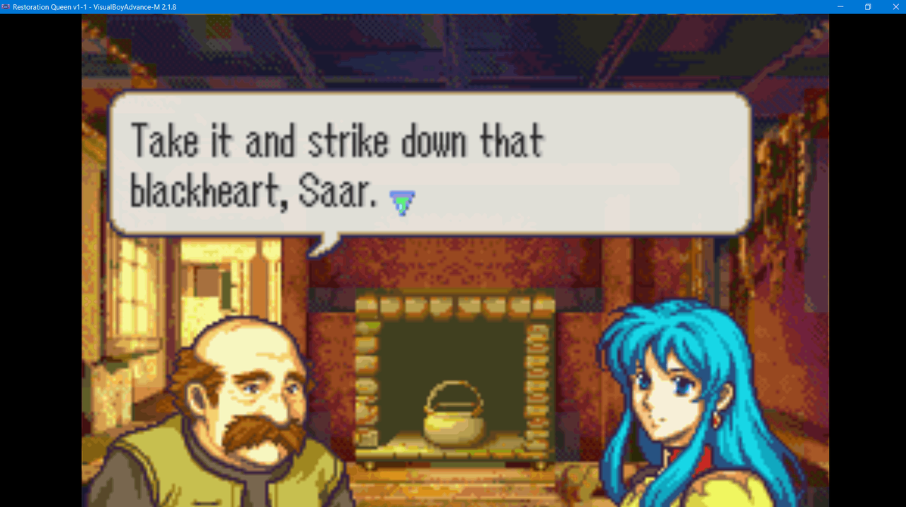 2024-02-21 23_07_19-Restoration Queen v1-1 - VisualBoyAdvance-M 2.1.8