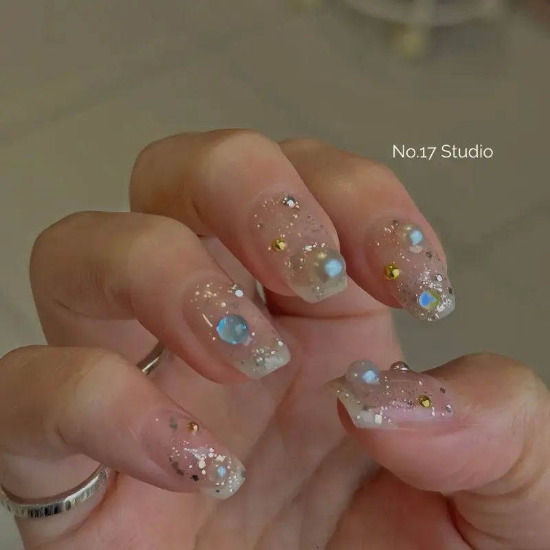 台中北屯 No.17 Studio 星海幻境系列美甲設計