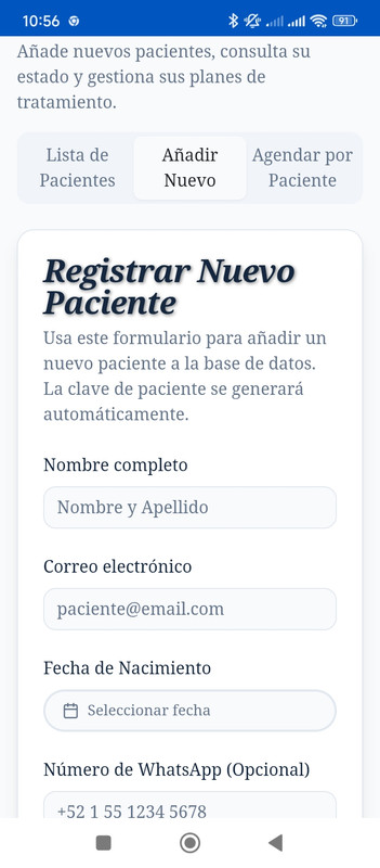 Vistazo de la aplicación 4