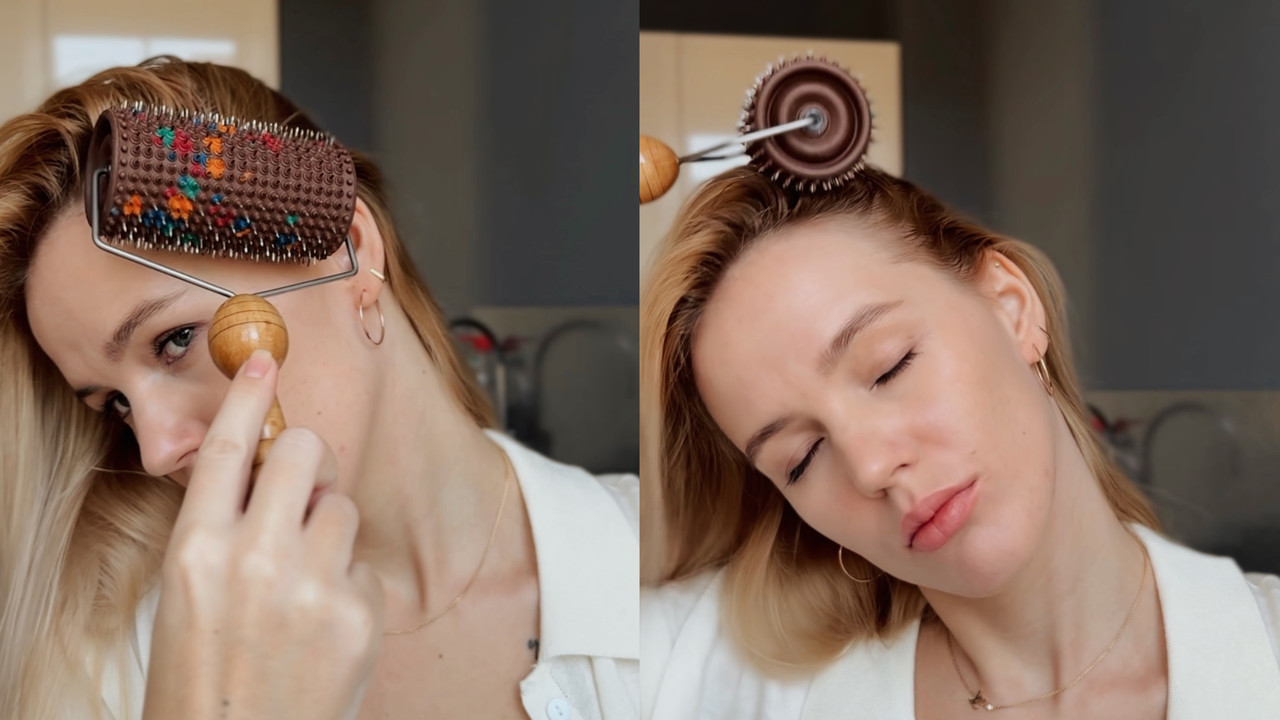 Ролик Ляпко для массажа головы