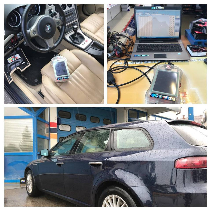 AR 159 1.9 16V SWIRL off