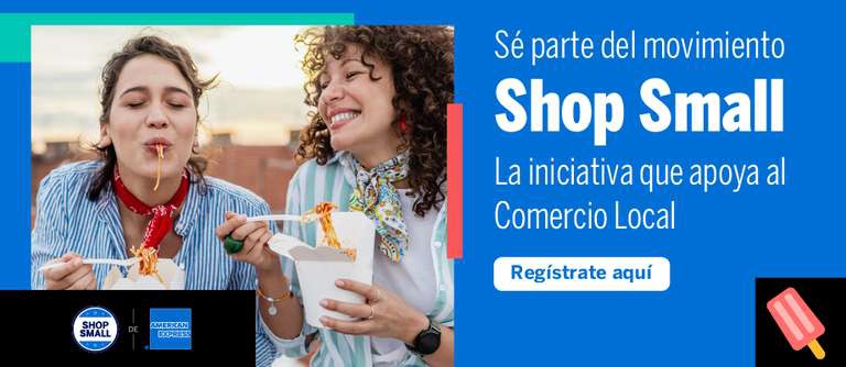 Amex Shop Small: Link para tarjetas adicionales 
