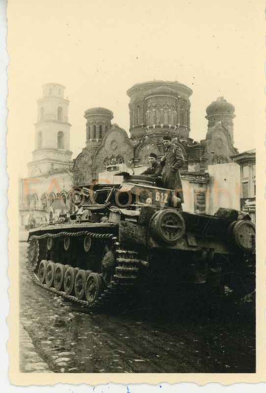 Panzer III Tank Kämpfe Russland Panzerdivision W