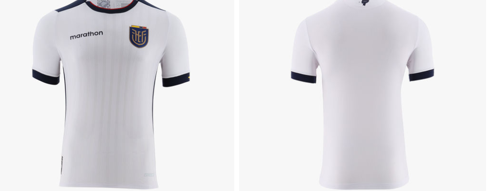 Segunda camiseta alternativa ecuador