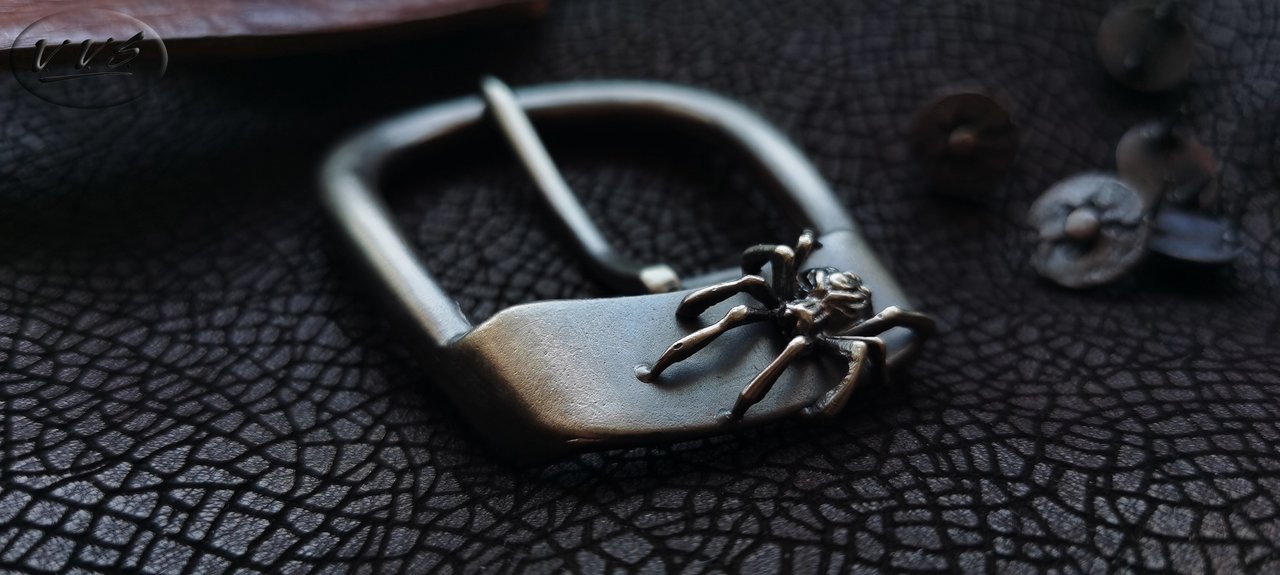 пряжка паук5