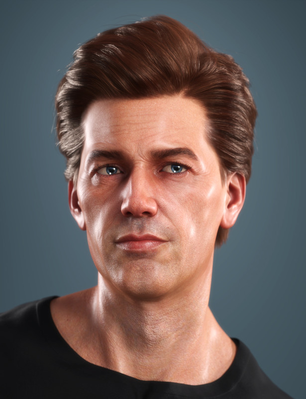 SP Hair 018 for Genesis 3 and 8 Males SP Hair 018 for Genesis 3 and 8 Males