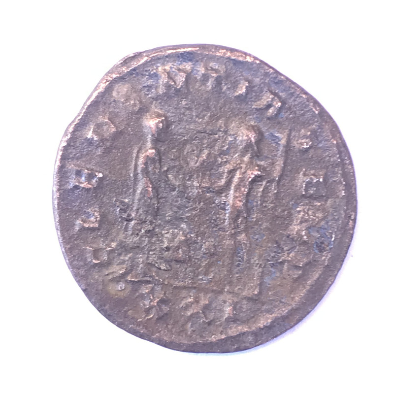 Aureliano de Probo. CLEMENTIA TEMP. Emperador y Júpiter. Antioquía 9-FD247-BE-1258-4856-A11-C-C47-FD271-CAEE