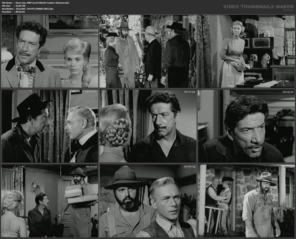 Have Gun, Will Travel S06e02 Taylor's Woman.mkv