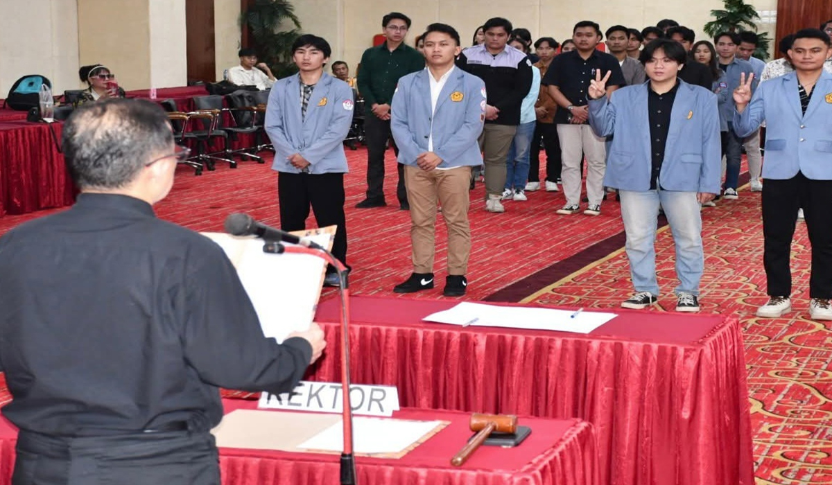 BEM Unsrat Resmi Dilantik, Semangat Persatuan Membara di Manado!