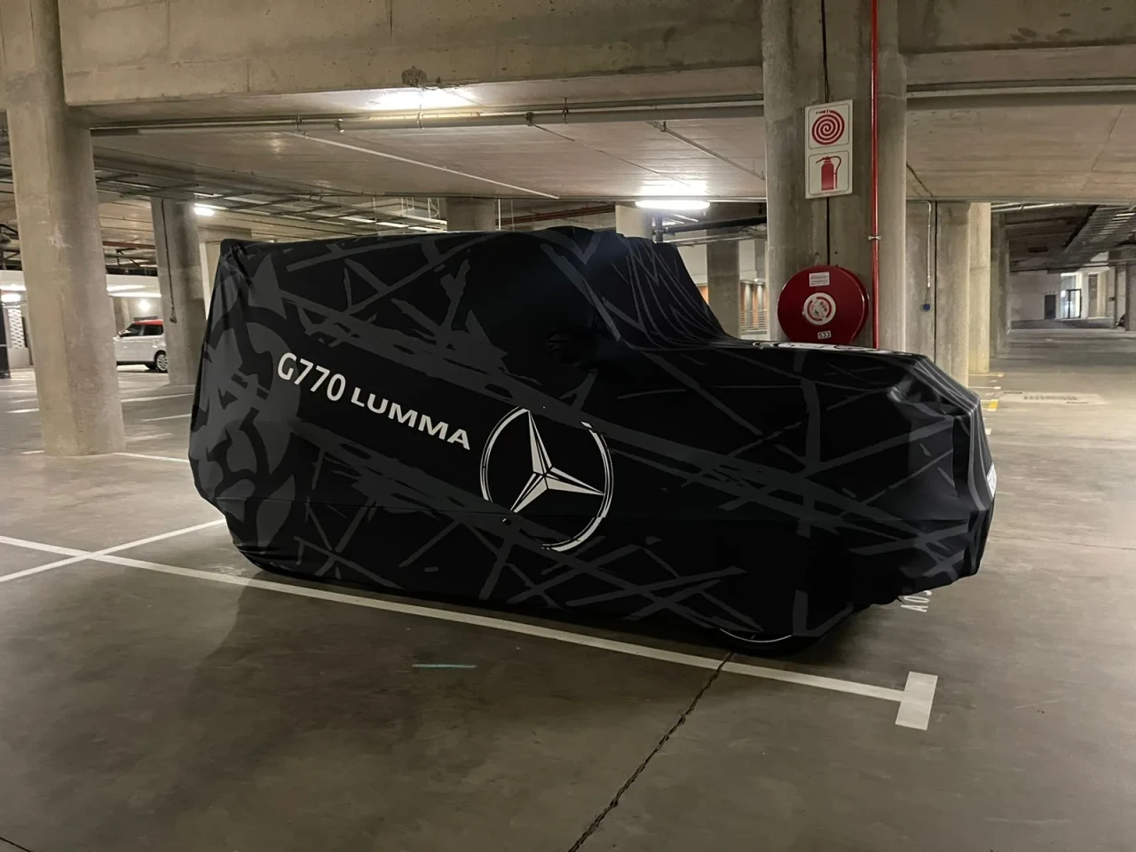 Mercedes G Class Indoor Artistic Cover