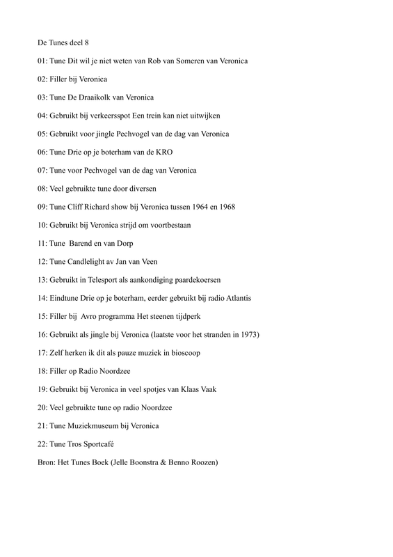 tunes deel 8