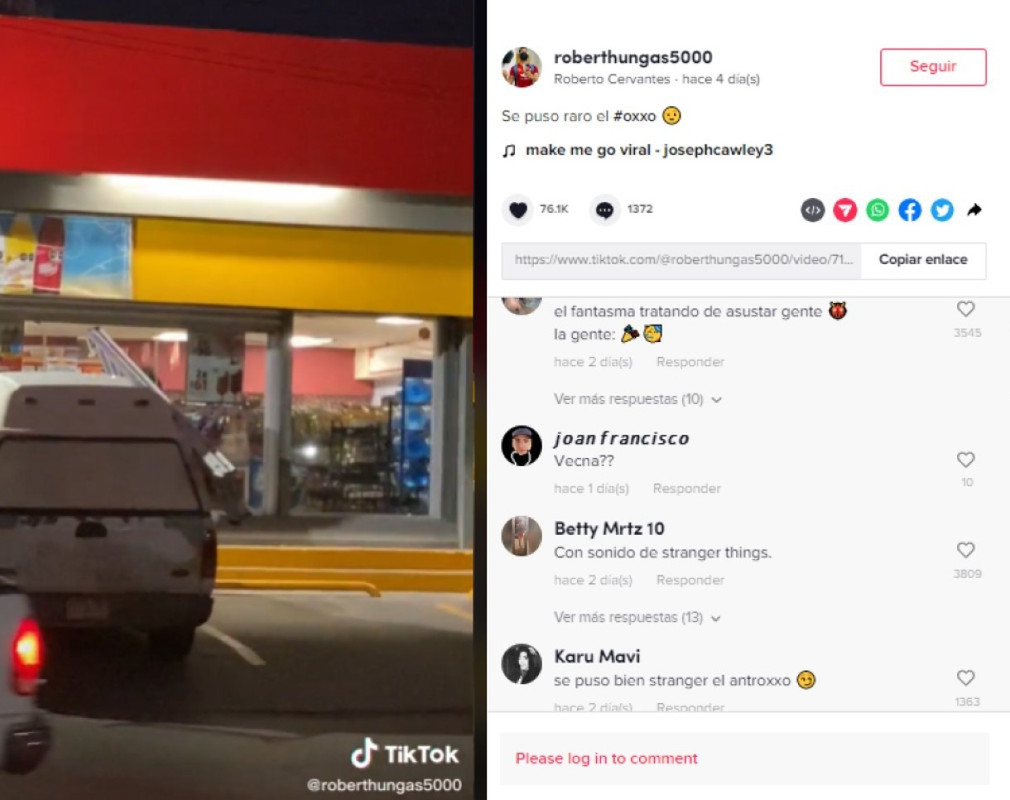 Oxxo se vuelve antro por accidente y se hace llamativo