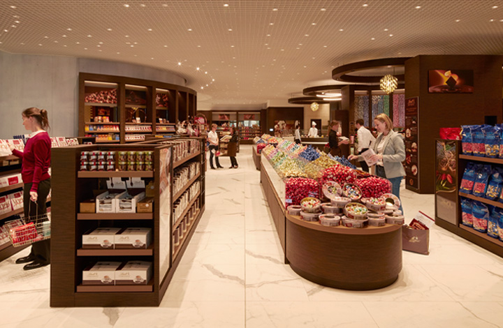 Restoran cokelat di Lindt Home of Chocolate
