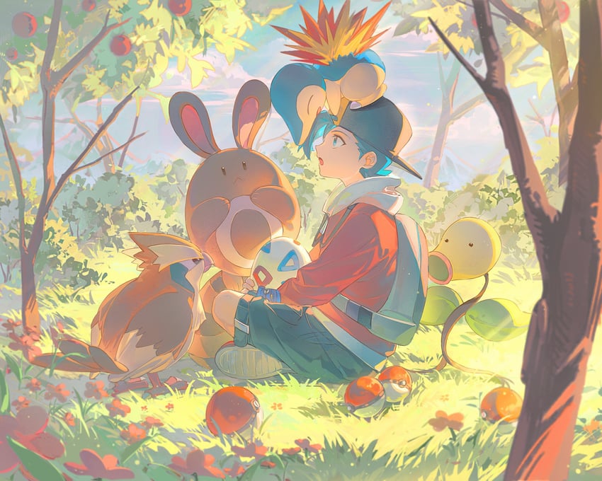 ethan-cyndaquil-pidgey-bellsprout-and-se