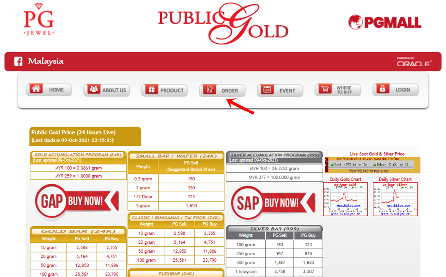 order emas public gold