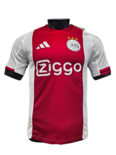 2526 Season Ajax Home Jersey Player Version