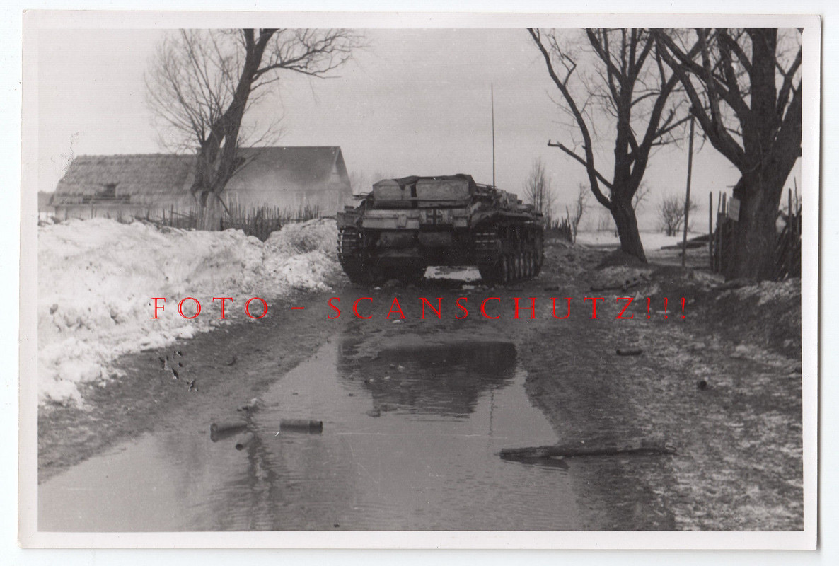 WH Sturmgeschütz u.Infanterie im Vormarsch 16.Armee GFM Busch in