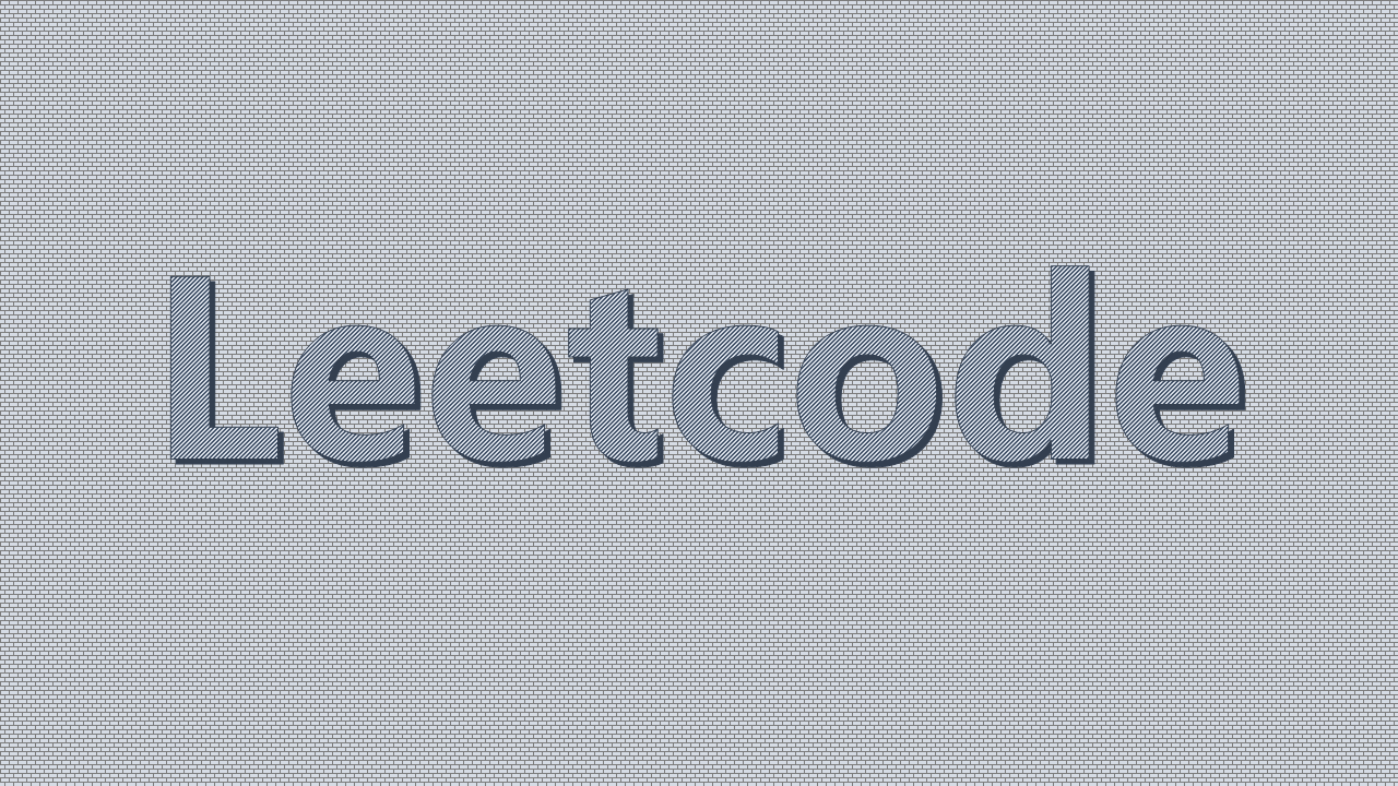 LeetCode practise