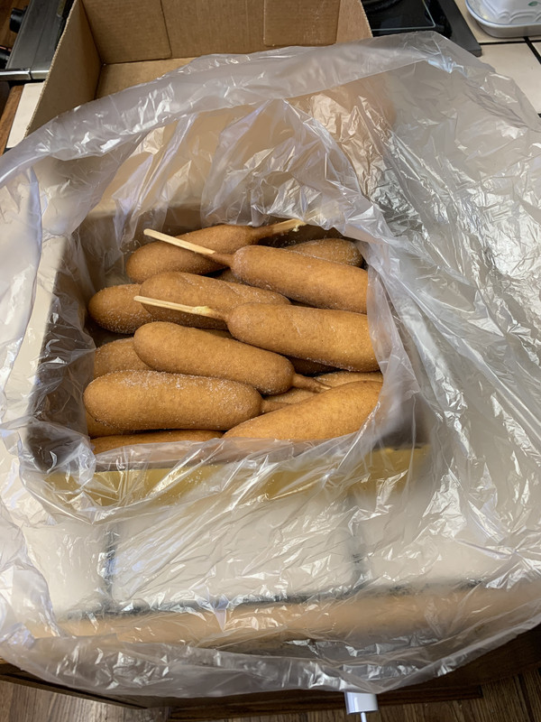 Too many corndogs
