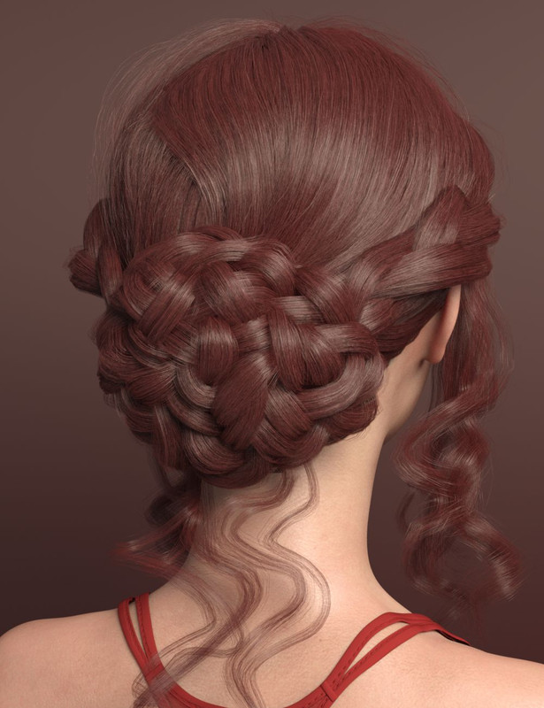 Xue Hair for Genesis 8 and 8.1 Females